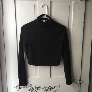 F21 Long Sleeve Turtleneck Top